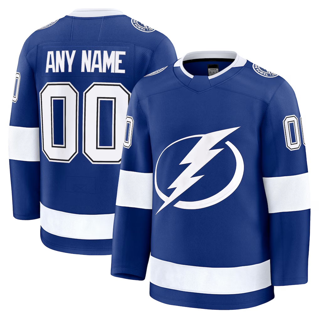 Mdoa Custom TB.Lightning Blue Home Premium Jerseys