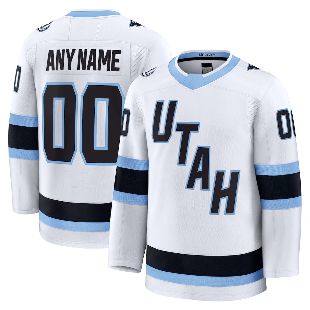 Mdoa Custom U.Mammoth White Away Premium Jerseys