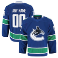 Mdoa Custom V.Canucks Blue Home Authentic Pro Jerseys
