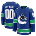 Mdoa Custom V.Canucks Blue Home Premium Jerseys