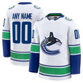 Mdoa Custom V.Canucks White Away Premium Jerseys