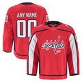 Mdoa Custom W.Capitals Red Home Authentic Pro Jerseys