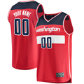 Mdoa Custom W.Wizards  Red Fast Break Replica Jerseys - Icon Edition
