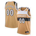 Mdoa Custom W.Wizards Gold 202526 City Edition Swingman Jerseys